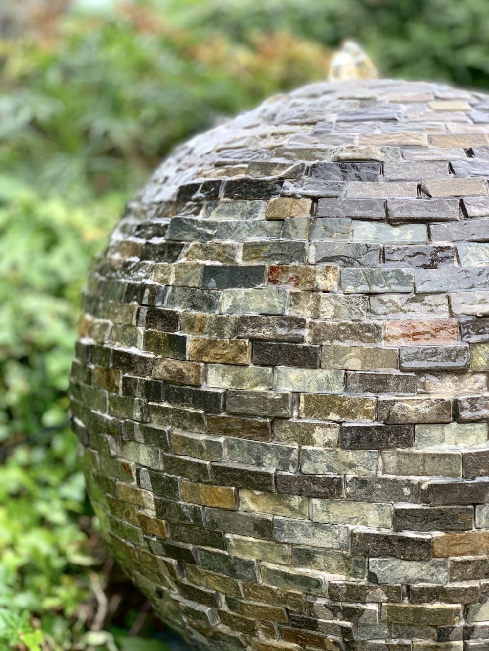 Tile Sphere TILED SLATE SPEHE 70CM