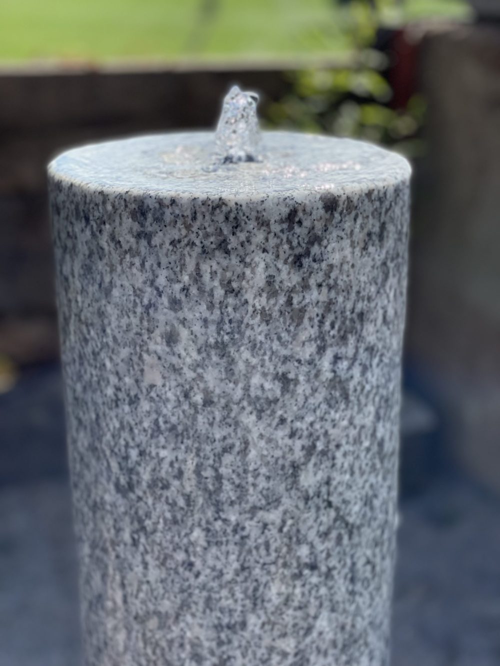 Granite Round Column 90cm high - Ornamental Classics